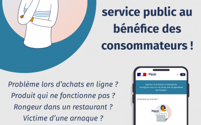 Nouveau service publique : Signal Conso