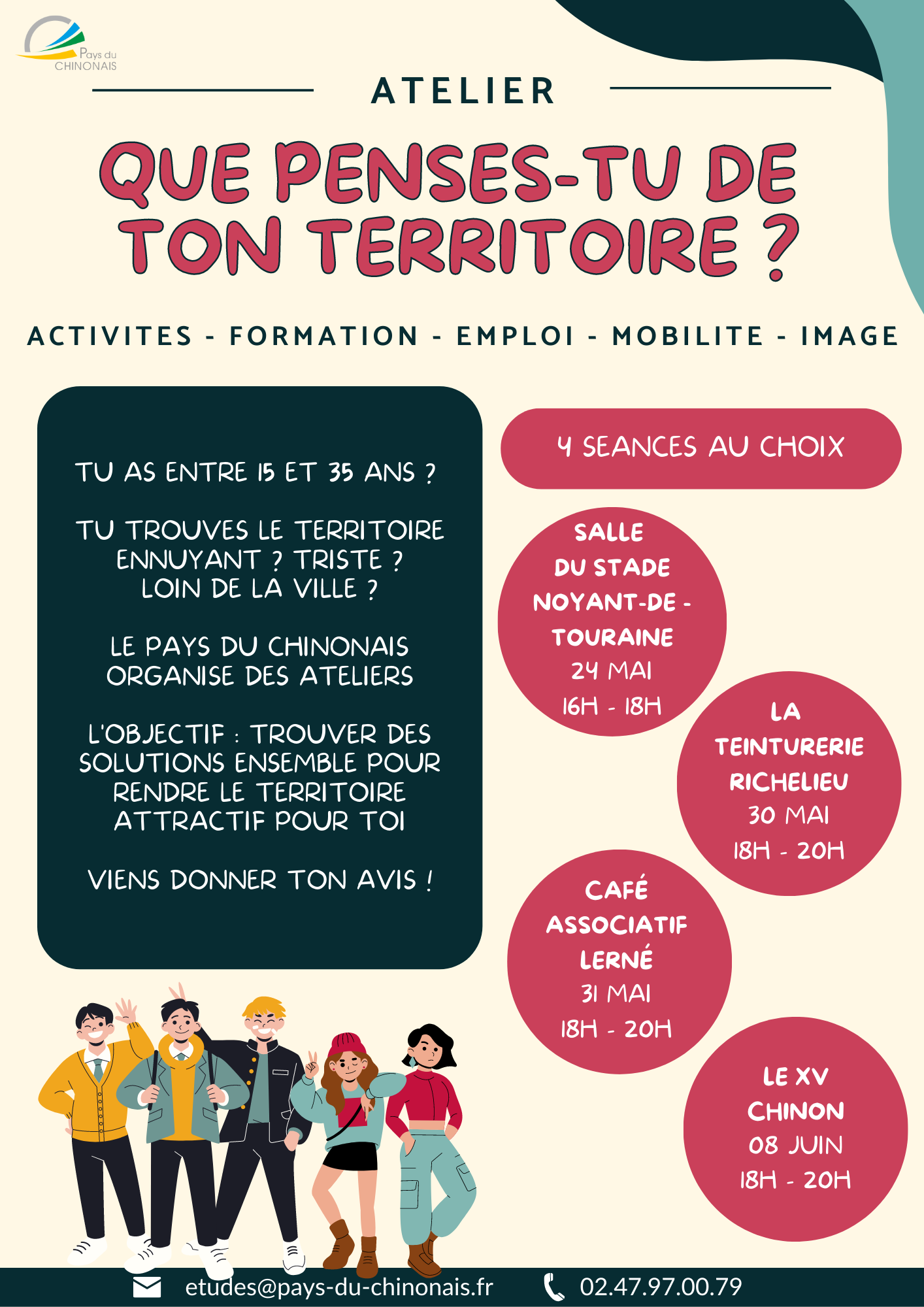 Atelier – Jeunes – Pays du Chinonais