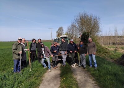 Entretien des chemins et du cimetière